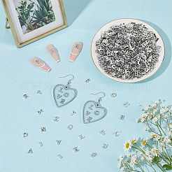 Cabochon in lega da 260 pz 26 stili&nbsp;MRMJ-OC0004-19