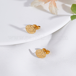 1 пара сережек-гвоздиков из латуни&nbsp;EJEW-LP0003-45