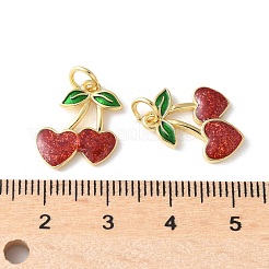 Латунь эмаль подвески&nbsp;KK-A252-38G-08