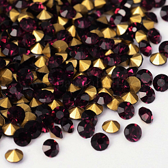 Strass de grade A de dos en plaqué de diamand en verre&nbsp;RGLA-SS6-016-01
