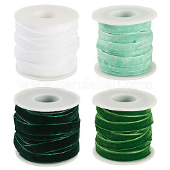 Ruban de velours simple face 40 yards 4 couleurs&nbsp;SRIB-TA0001-34A