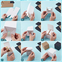 Картонные бумажные упаковочные коробки&nbsp;CON-WH0123-04A-02