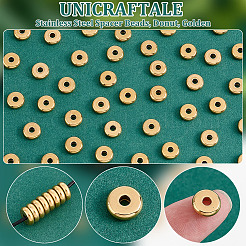 40 шт. ионное покрытие (IP) 304 нержавеющая сталь разделительные бусины&nbsp;STAS-UN0059-33