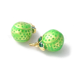 Латунь эмаль подвески&nbsp;KK-A252-38G-03