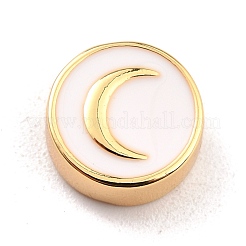 Латунь эмаль бисера KK-D068-01G-05-RS