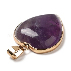 Подвески из натурального аметиста &nbsp;G-K335-04G-17