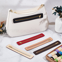 5 Stück 5 Farben PU-Ledertasche mit Reißverschluss&nbsp;PURS-CL0001-35
