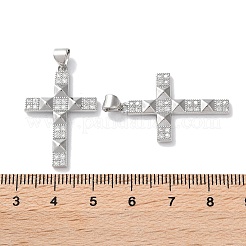 Стойки обшивки латунь микро проложить Циркон подвеску&nbsp;KK-Z039-04P