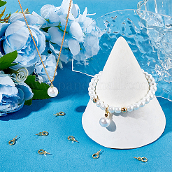 10 шт. 925 серебряных шурупа для крепления колышков&nbsp;STER-BBC0002-10