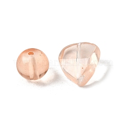 Прозрачные стеклянные бусины DGLA-C005-01K