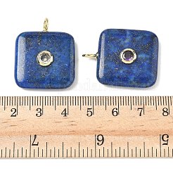 Gefärbt natürliche Lapislazuli Anhänger&nbsp;G-H318-02G-04