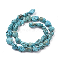 Fili di perline howlite naturale&nbsp;X-G-I263-02