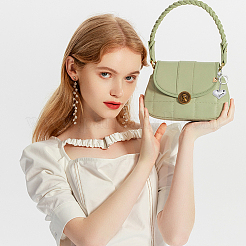 Брелки в форме сердца из латуни и нержавеющей стали 304&nbsp;KEYC-ME00017