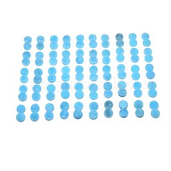 Cabochons cristallo naturale placcato&nbsp;G-L047-25mm-M