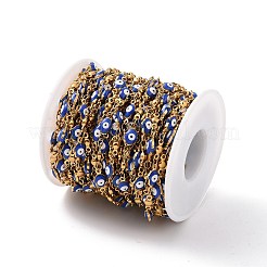 Эмалированная рука хамса с цепями от сглаза CHS-G023-02G-01