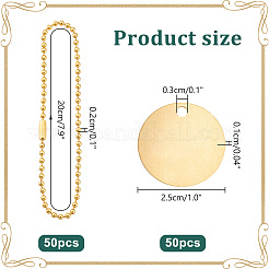 100шт 2 стиля латунные подвески DIY-PH0023-22