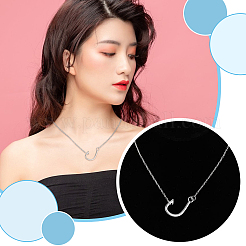 16 шт. застежка-крючок из нержавеющей стали 201 STAS-DC0010-65