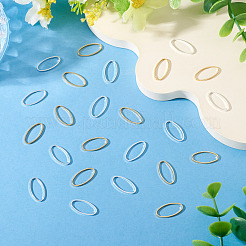 24 шт. 2-х цветные латунные соединительные кольца&nbsp;KK-TA0003-06