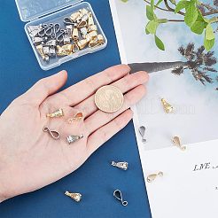 40 шт. 2-х цветные дужки из нержавеющей стали 304 STAS-UN0026-70