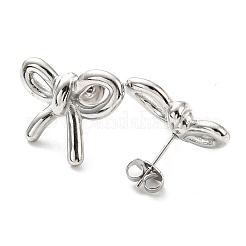 Серьги-гвоздики из нержавеющей стали 304 EJEW-B023-16P