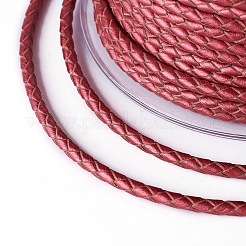 Оплетенный шнур из натуральной кожи&nbsp;WL-I004-3mm-D-25