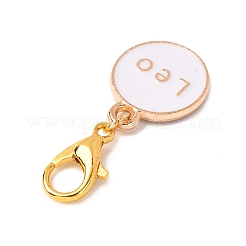 Decorazioni pendenti in lega smaltata 12 pz&nbsp;HJEW-JM04204-01