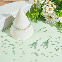 2 нити натуральных зеленых авантюриновых бусин нити G-NB0005-02