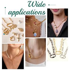 12 шт. 2 цвета 304 нержавеющая сталь винтовой карабин замок подвески&nbsp;STAS-UN0064-17