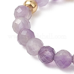 Женские перстни из натуральных смешанных драгоценных камней и жемчуга&nbsp;RJEW-JR00965