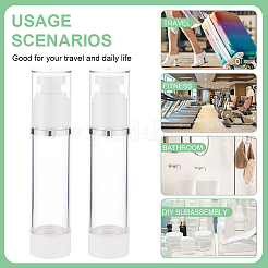 Пластиковые пустые многоразовые баллончики с распылителем AJEW-WH0258-868B