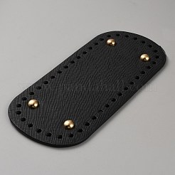 Дно сумки из искусственной кожи овальной формы&nbsp;FIND-WH0126-545B