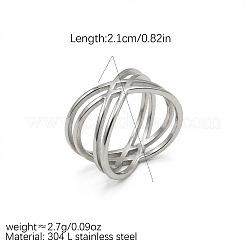 Bagues en acier inoxydable 304&nbsp;WGFC103-01
