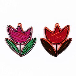 Прозрачные акриловые подвески&nbsp;LS-KY-T022-31