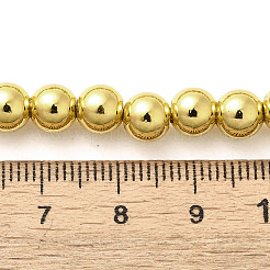 Гальванические нити синтетических магнитных гематитовых бусин&nbsp;G-L613-F01-01C