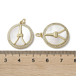 Латунные микро проложить кубического циркония подвески&nbsp;KK-G485-01G