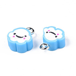 Подвески из полимерной глины ручной работы&nbsp;CLAY-N006-37B-01C