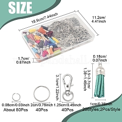 Наборы для изготовления брелоков с кисточками своими руками&nbsp;DIY-FS0008-37