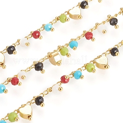 Латунная витая цепочка для бордюров CHC-G011-01G-01