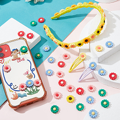 Кабошоны из непрозрачной смолы&nbsp;CRES-PH0001-03