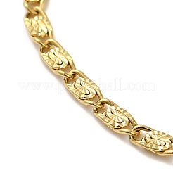 Ионное покрытие(ip) 304 нержавеющая сталь браслеты lumachina цепи&nbsp;BJEW-C079-01A-G