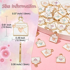 Подвески из сплава 30шт 3 цветов&nbsp;ENAM-CJ0002-99