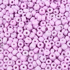 8/0 стеклянная краска для выпечки круглых бусин&nbsp;SEED-S036-01B-08