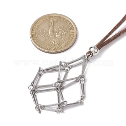 Колье-подставка с кристаллами&nbsp;NJEW-JN04587-03