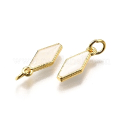 Латунь эмаль подвески&nbsp;KK-C106-02G