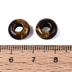 Natürliche Tigerauge europäischen Perlen&nbsp;G-Q602-04K