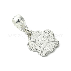 Европейские подвески-шармы из эмалевого сплава платинового тона PALLOY-JF03232