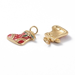 Подвески из латуни с микропаве и прозрачным цирконием класса AAA ZIRC-Z008-14G