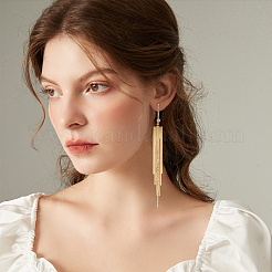 8 pendentif pompon en chaîne en laiton&nbsp;KK-BC0008-01