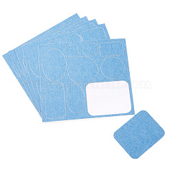 5 feuille de patchs autocollants en denim&nbsp;PATC-TA0001-61B