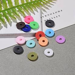 Perle di argilla polimerica fatte a mano da 150g 15 colori&nbsp;CLAY-JP0001-13-8mm